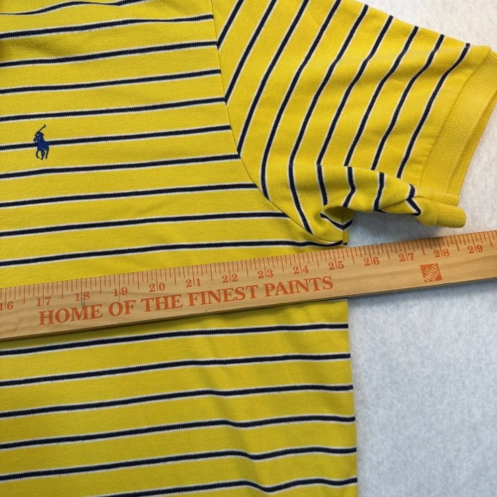 Ralph Lauren Polo‎ Shirt Mens X Large Black Short Sleeve Custom Fit Pony Preppy